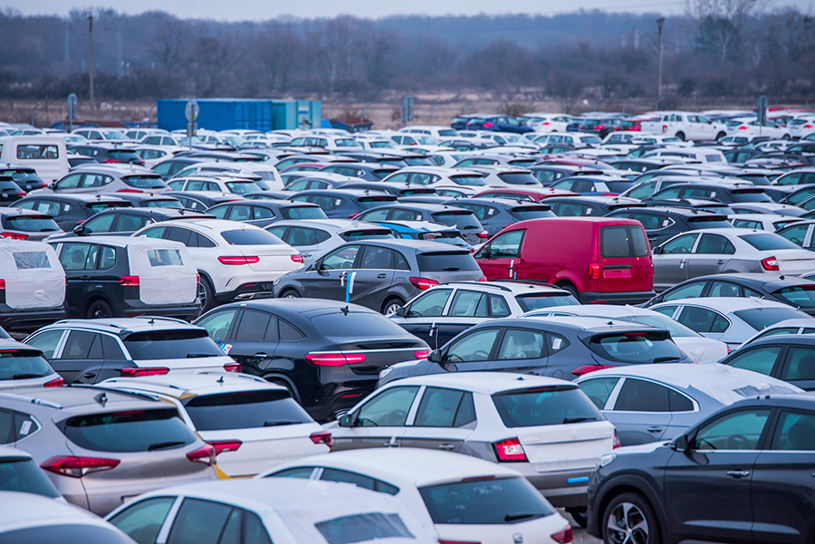 car park view