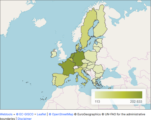 Country comparison | European Alternative Fuels Observatory, data of May 2026